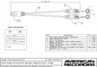 RJ45 (male) to Dual XLR (female) Cable for AXIA - 6 feet - AMERICAN RECORDER TECHNOLOGIES, INC.