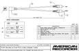 RJ45 (female) to Dual RCA (male) Adapter Cable for AXIA - AMERICAN RECORDER TECHNOLOGIES, INC.