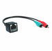 RJ45 (female) to Dual RCA (male) Adapter Cable for AXIA - AMERICAN RECORDER TECHNOLOGIES, INC.