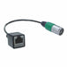 RJ45 (female) to Single XLR (male) Adapter Cable for AXIA - AMERICAN RECORDER TECHNOLOGIES, INC.