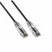 Slim CAT6A Patch Cable - Black - AMERICAN RECORDER TECHNOLOGIES, INC.