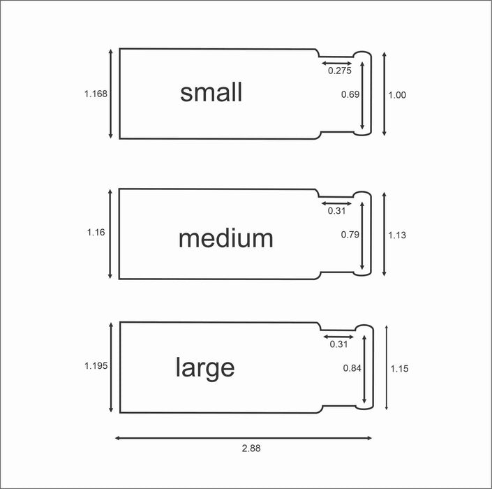 Classic Guitar Slide - Clear - AMERICAN RECORDER TECHNOLOGIES, INC.