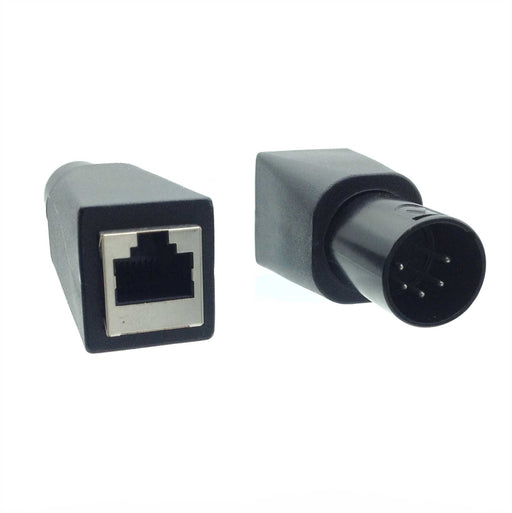 AMERICAN RECORDER DMX 5 Pin XLR Male to RJ45 Female Adapter - AMERICAN RECORDER TECHNOLOGIES, INC.