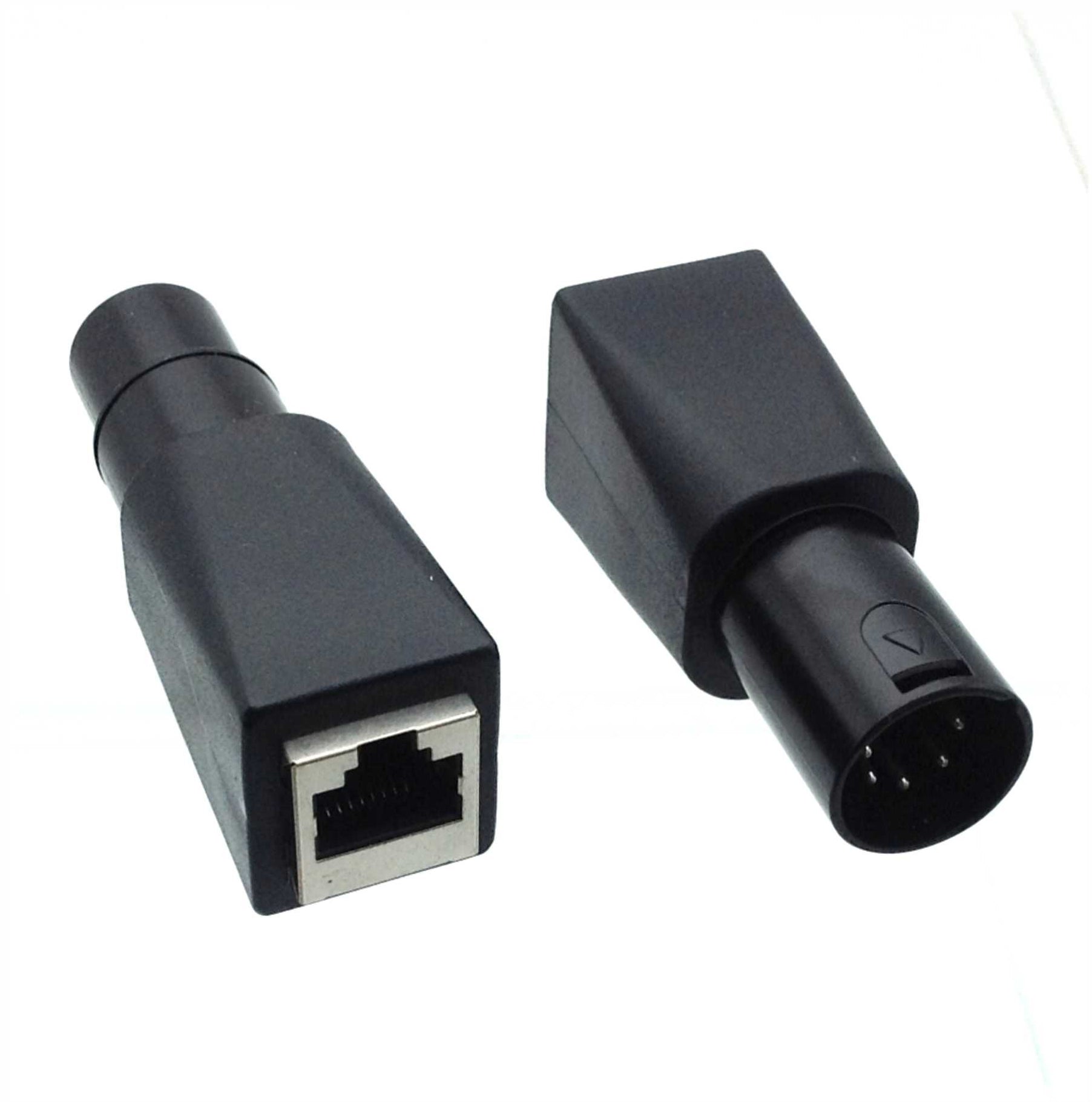 AMERICAN RECORDER DMX 5 Pin XLR Male to RJ45 Female Adapter — AMERICAN ...