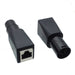 DMX 5 Pin XLR Male to RJ45 Female Adapter - AMERICAN RECORDER TECHNOLOGIES, INC.