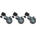 GTX GRIP Caster Wheels - Set of 3 - AMERICAN RECORDER TECHNOLOGIES, INC.