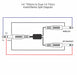 AMERICAN RECORDER PRO Series TRS to 1/4" Insert & Stereo Split Cable - AMERICAN RECORDER TECHNOLOGIES, INC.