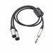 AMERICAN RECORDER PRO Series TRS to XLR Male Insert & Stereo Split Cable - AMERICAN RECORDER TECHNOLOGIES, INC.