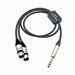 AMERICAN RECORDER PRO Series TRS to XLR Female Insert & Stereo Split Cable - AMERICAN RECORDER TECHNOLOGIES, INC.