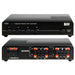 4x Pair High Power Speaker Selector with Impedance Protection and Easy Input/Output Connectors ISS4 - AMERICAN RECORDER TECHNOLOGIES, INC.