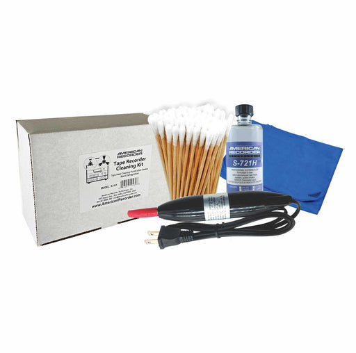 AMERICAN RECORDER Tape Recorder Cleaning Kit - AMERICAN RECORDER TECHNOLOGIES, INC.