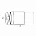 AMERICAN RECORDER Low Profile 3 pin Female XLR Solder Type Connector - Black - AMERICAN RECORDER TECHNOLOGIES, INC.