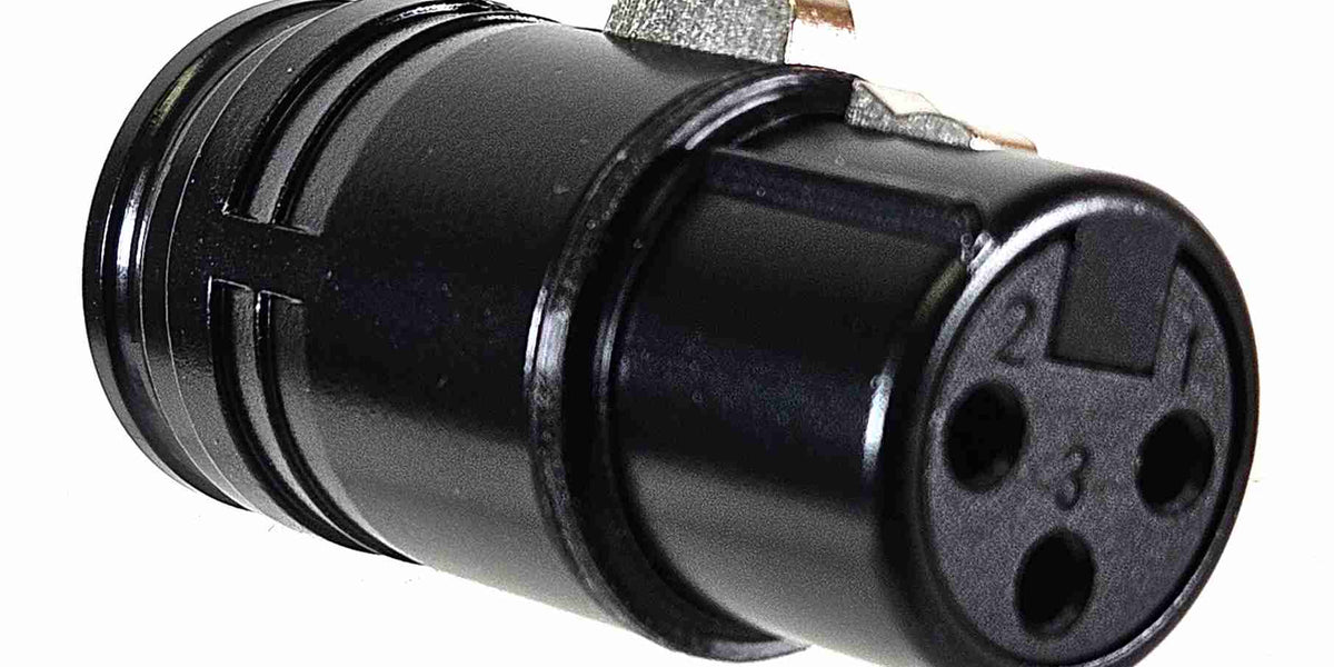 AMERICAN RECORDER Solder Type Low Profile 3 pin Female XLR Solder
