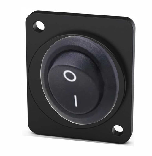 AMERICAN RECORDER SPST Rocker Switch D Type Panel Mount - AMERICAN RECORDER TECHNOLOGIES, INC.