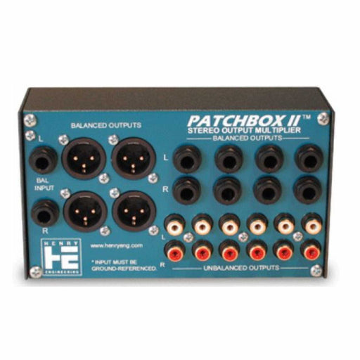 Henry Engineering PATCHBOX II ™ STEREO OUTPUT MULTIPLIER - AMERICAN RECORDER TECHNOLOGIES, INC.
