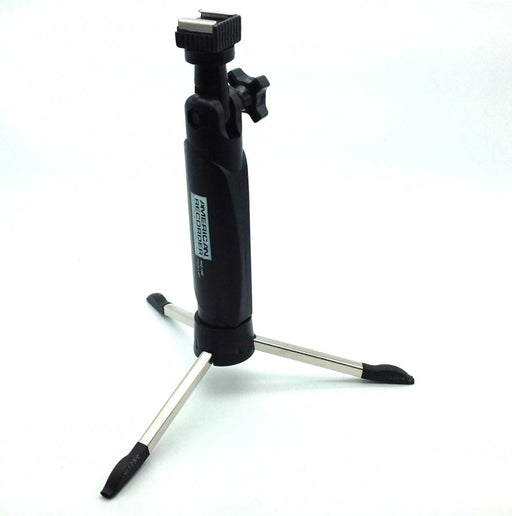 7 inch Tabletop Stand with Shoe Mount - AMERICAN RECORDER TECHNOLOGIES, INC.