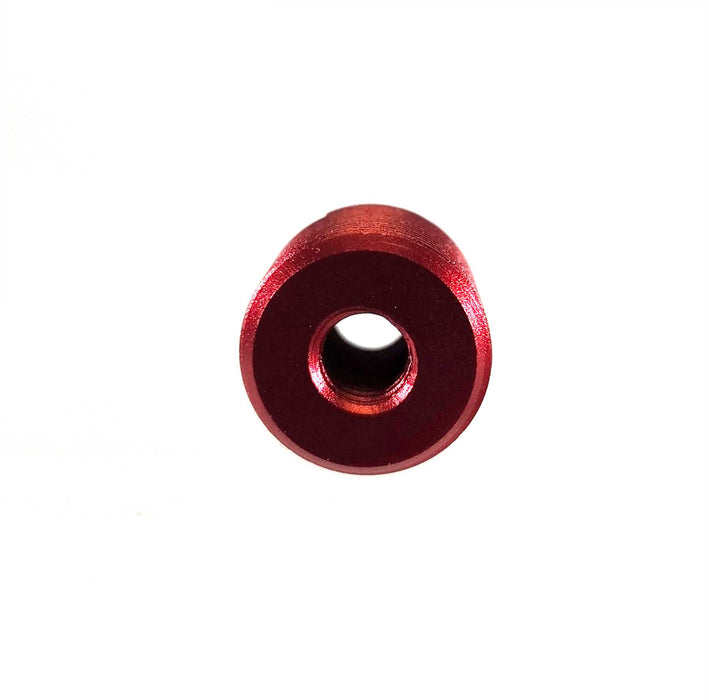 Precision Machined Aluminum Thread Adapter 5/8 Inch - 27 (male) & 1/4 Inch -20 (female) x .60 Inch - AMERICAN RECORDER TECHNOLOGIES, INC.