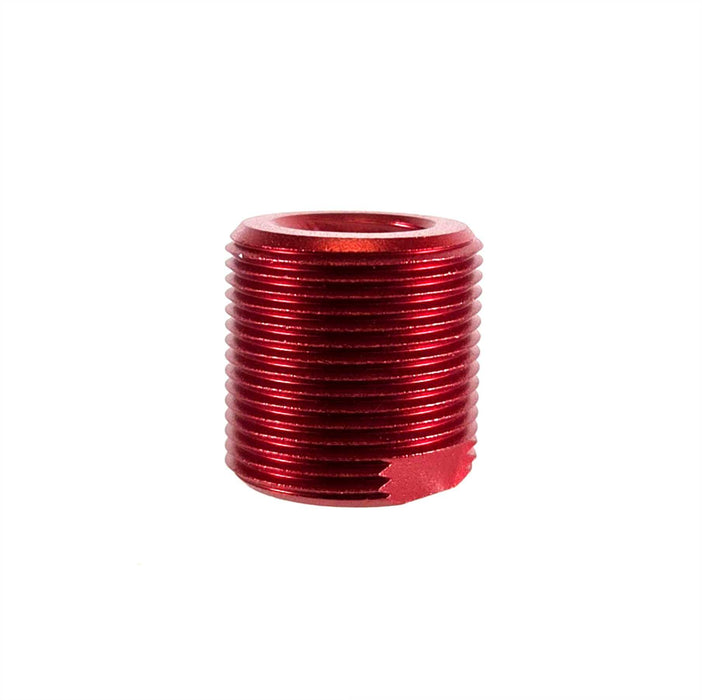 Precision Machined Aluminum Thread Adapter 5/8 Inch to -27 (male) to 3/8 Inch -16 (female) - AMERICAN RECORDER TECHNOLOGIES, INC.