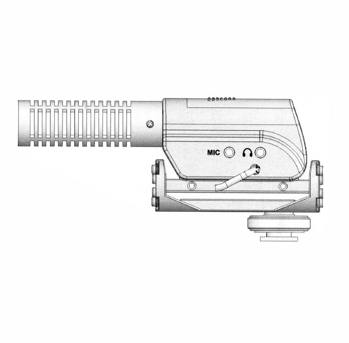 American Recorder Mini Telescopic Microphone with Windscreen - AMERICAN RECORDER TECHNOLOGIES, INC.