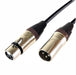 AMERICAN RECORDER XLR to XLR Balanced Microphone Cable - Brown - AMERICAN RECORDER TECHNOLOGIES, INC.