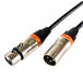 AMERICAN RECORDER XLR to XLR Balanced Microphone Cable - Orange - AMERICAN RECORDER TECHNOLOGIES, INC.