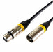 AMERICAN RECORDER XLR to XLR Balanced Microphone Cable - Yellow - AMERICAN RECORDER TECHNOLOGIES, INC.