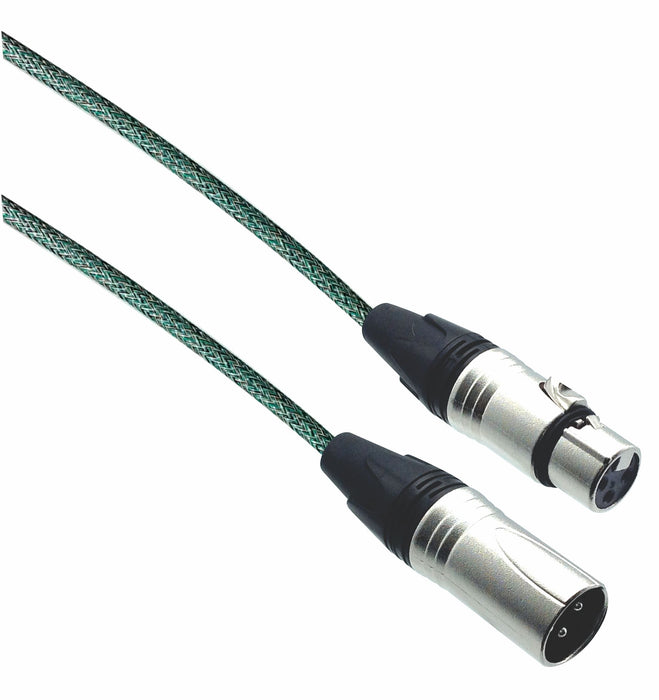 Designer Series XLR Microphone Cable with Camouflage Design Protective Sleeve - AMERICAN RECORDER TECHNOLOGIES, INC.