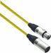 Designer Series XLR Microphone Cable with Neon Yellow Design Protective Sleeve - AMERICAN RECORDER TECHNOLOGIES, INC.