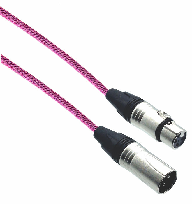 Designer Series XLR Microphone Cable with Super Duper Design Protective Sleeve - AMERICAN RECORDER TECHNOLOGIES, INC.