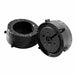 TEAC-Style Plastic NAB Hub Adapter, pair - Black - AMERICAN RECORDER TECHNOLOGIES, INC.