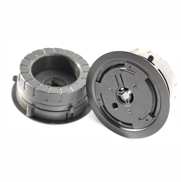 TEAC-Style Plastic NAB Hub Adapter, pair - Black - AMERICAN RECORDER TECHNOLOGIES, INC.