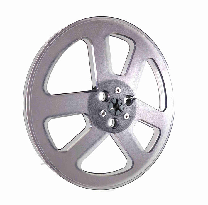 1/4 x 7 inch Six Window Plastic Audio Tape Reel with Reinforced Trident Spindle Hub - AMERICAN RECORDER TECHNOLOGIES, INC.