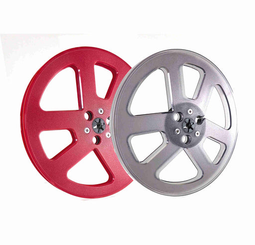 1/4 x 7 inch Six Window Plastic Audio Tape Reel with Reinforced Trident Spindle Hub - AMERICAN RECORDER TECHNOLOGIES, INC.