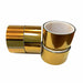 2 inch x 82 ft. Transparent Gold Plastic Leader Tape - AMERICAN RECORDER TECHNOLOGIES, INC.
