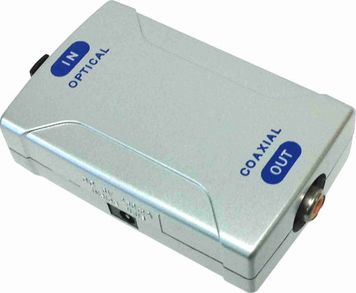 Optical Toslink to Coaxial (SPIDIF) RCA Adapter - AMERICAN RECORDER TECHNOLOGIES, INC.