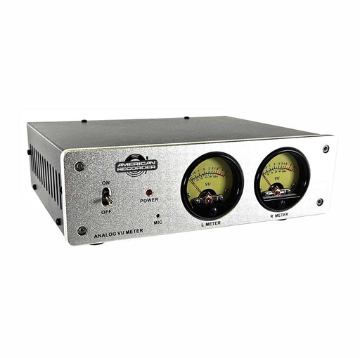 Dual Line Level Stereo Analog VU Meters - AMERICAN RECORDER TECHNOLOGIES, INC.