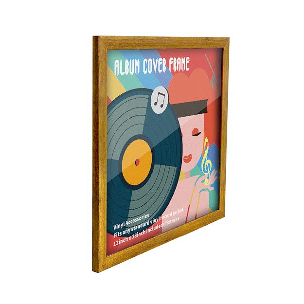 Wood Vinyl LP Record Frame - AMERICAN RECORDER TECHNOLOGIES, INC.