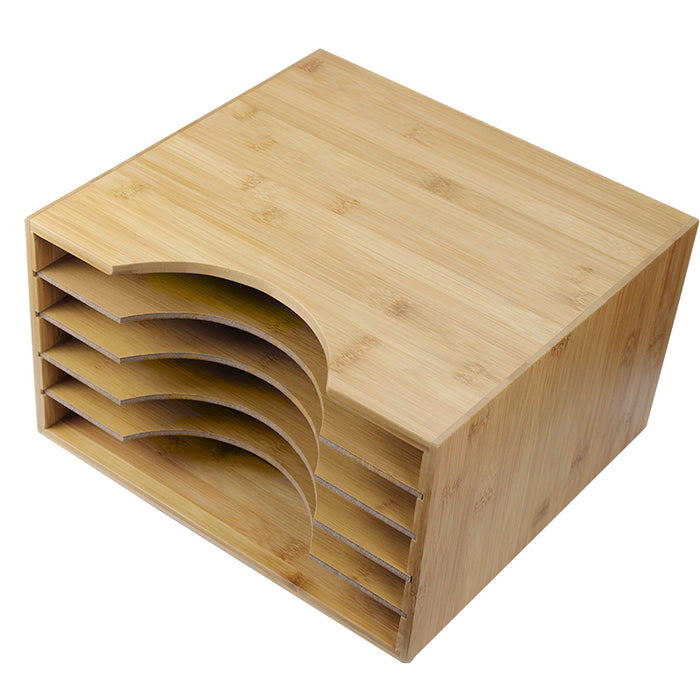 Natural Bamboo Vinyl LP Record Storage Case - AMERICAN RECORDER TECHNOLOGIES, INC.