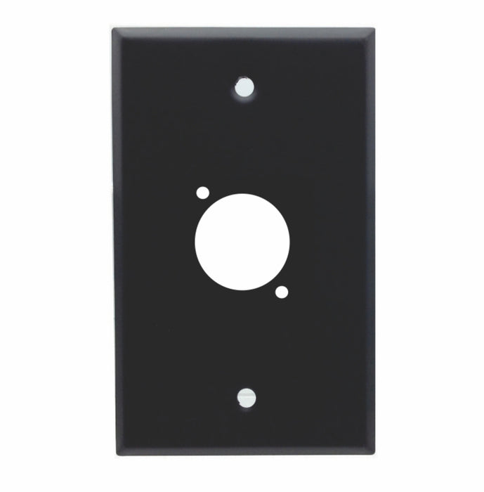 Single Gang, Single Position Empty Stainless Steel Wall Plate - AMERICAN RECORDER TECHNOLOGIES, INC.