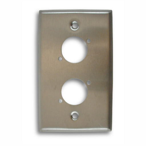 Single Gang, Dual Position Stainless Steel Wall Plate - AMERICAN RECORDER TECHNOLOGIES, INC.
