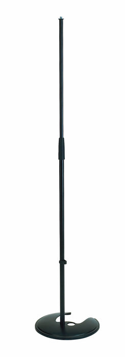 K&M Weighted Round Base Microphone Stands - AMERICAN RECORDER TECHNOLOGIES, INC.