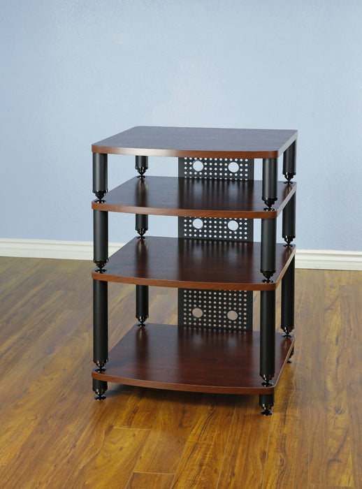 Audio/Video Rack for Hi Fi with 4 shelves - AMERICAN RECORDER TECHNOLOGIES, INC.