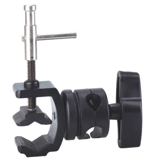 POLE CLAMP WITH 5/8” STUD WITH 2-1/2” GRIP HEAD - LARGE HOLES - AMERICAN RECORDER TECHNOLOGIES, INC.