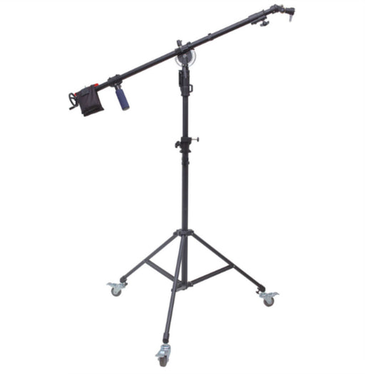 GTX GRIP B SERIES 7 FT LIGHT STAND/8 FT BOOM WITH WHEELED STAND - AMERICAN RECORDER TECHNOLOGIES, INC.