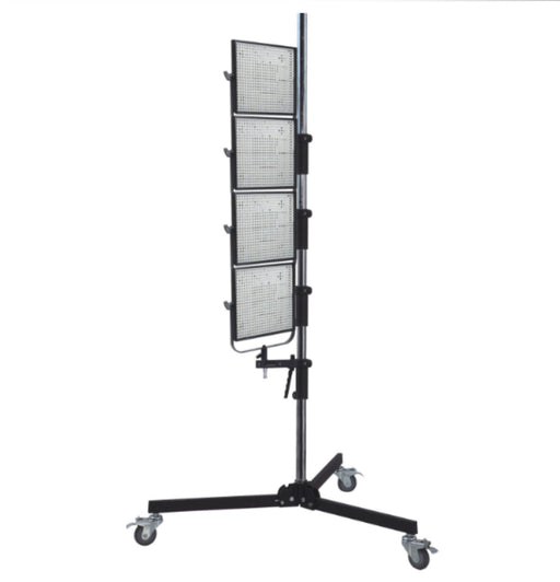 American Recorder V SERIES 7 ft -3 inch LIGHT STAND BASE with CASTERS - AMERICAN RECORDER TECHNOLOGIES, INC.