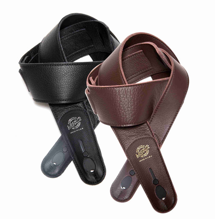 Leather best sale strap locks