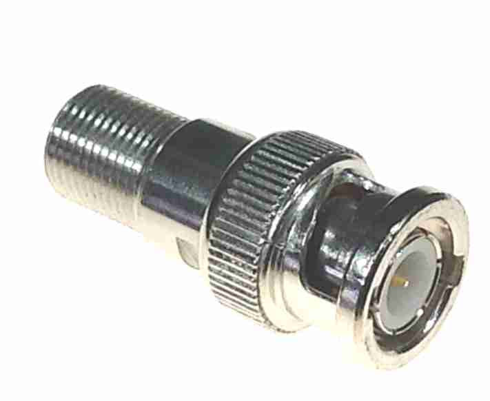 BNC Male To F (fitting) Female Adapter - AMERICAN RECORDER TECHNOLOGIES, INC.
