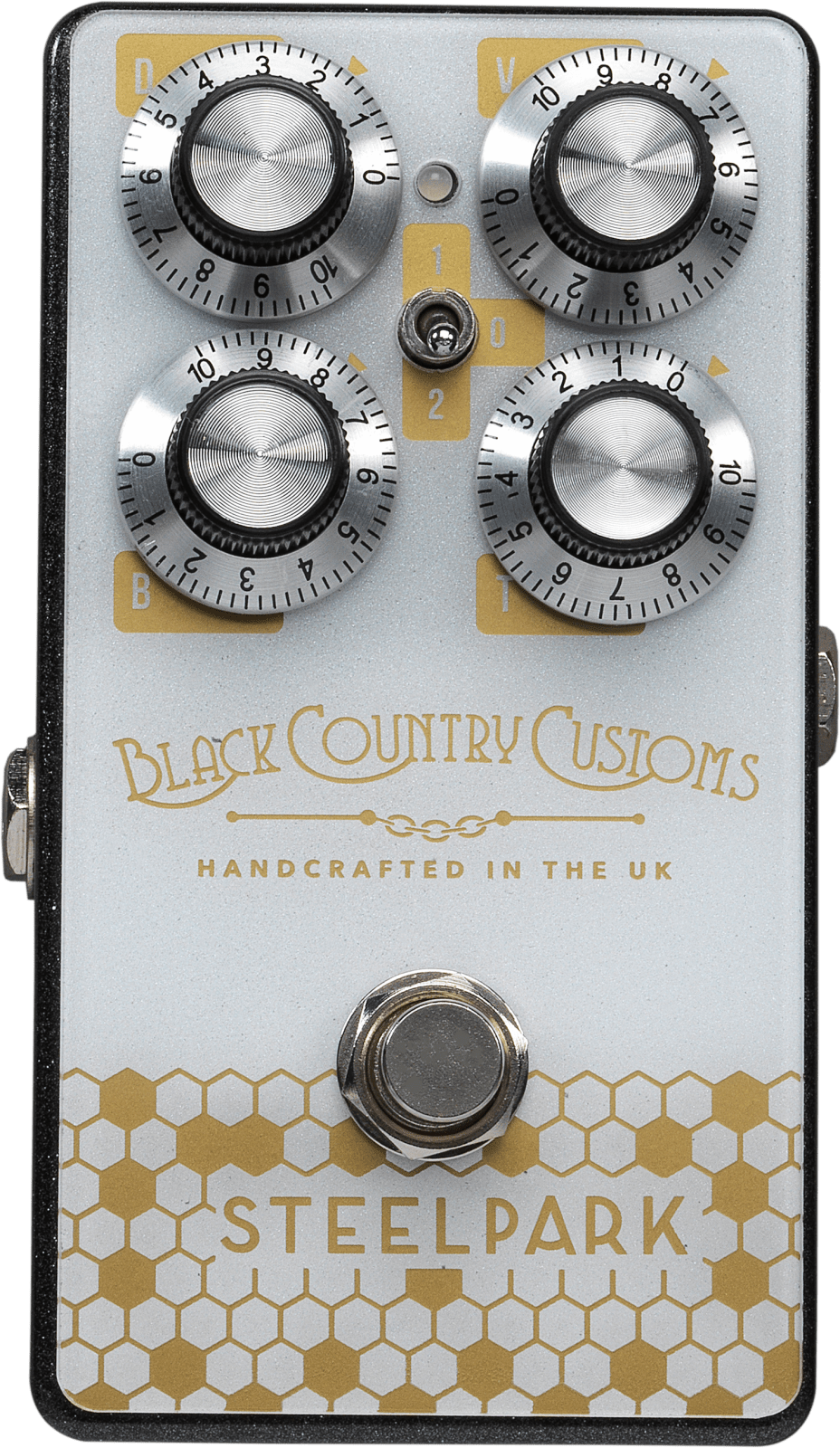 country overdrive pedal Laney Country Customs Steelpark Boost Effects Pedal Black