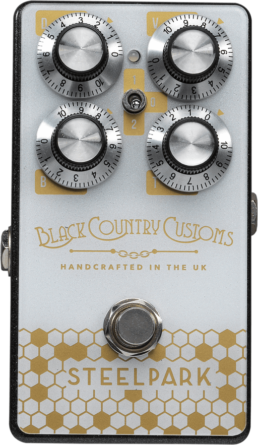 LANEY - Black Country Custom Steelpark BOOST Guitar Pedal - AMERICAN RECORDER TECHNOLOGIES, INC.