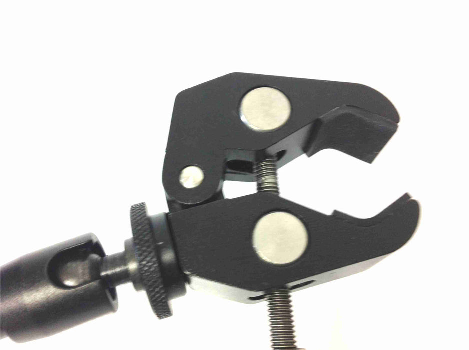 SMART BRACKET Heavy Duty Pole Mount Clamp with 7" One-Knob Adjustable Arm - AMERICAN RECORDER TECHNOLOGIES, INC.